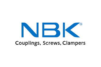 NBK MJC-55K-WH-19-28 Jaw Flexible Coupling Set Screw and Key Type 19 mm and 28 mm Bore Diameters Aluminum A2017 