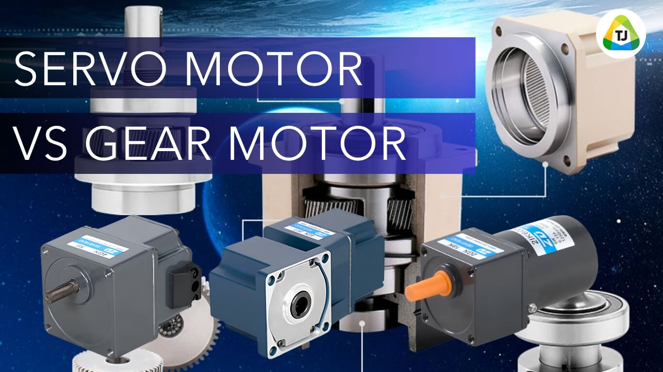 Servo Motor จำเป็นไหม หรือใช้ Gear Motor ก็พอ